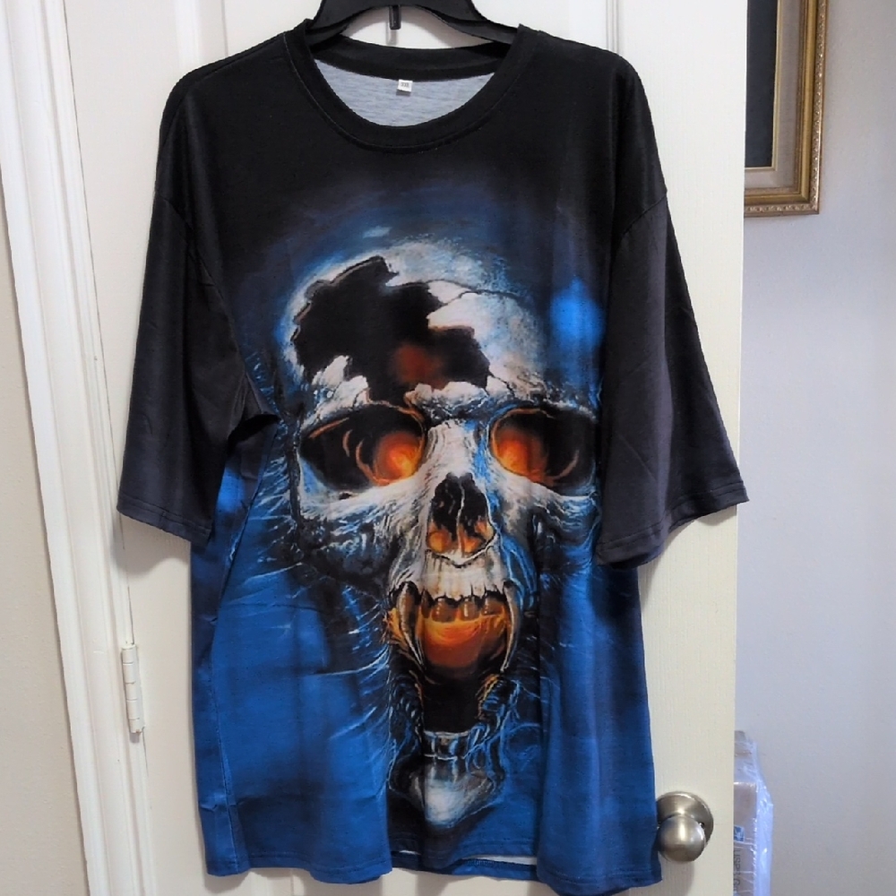 Fiery Skull T-shirt